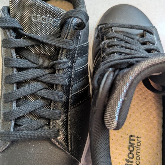 adidas Grand Court 2.0 Women's Tennis Shoes in Black - Picture 10 of 10